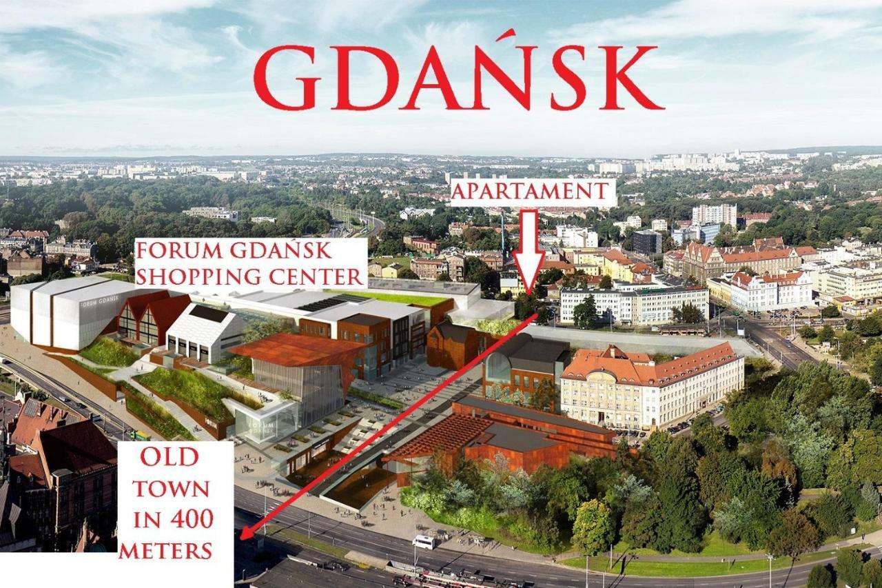 Berg Apartament Yellow Гданск Екстериор снимка
